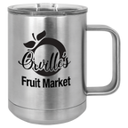 Polar Camel 15 oz. Vacuum Insulated Mug with Slider Lid