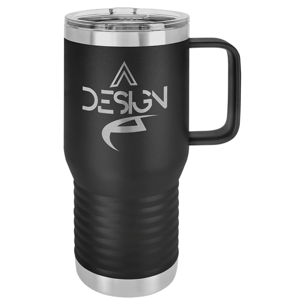 Polar Camel 20 oz. Purple Vacuum Insulated Travel Mug with Slider Lid