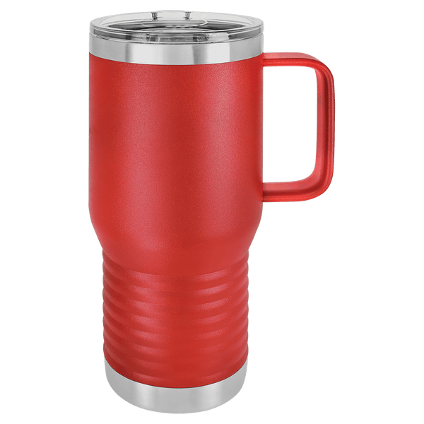 Polar Camel 20 oz. Purple Vacuum Insulated Travel Mug with Slider Lid
