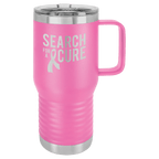 Polar Camel 20 oz. Purple Vacuum Insulated Travel Mug with Slider Lid