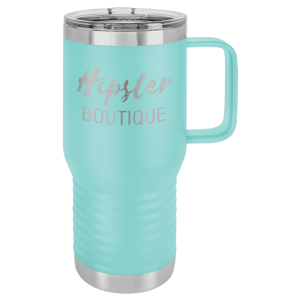 Polar Camel 20 oz. Purple Vacuum Insulated Travel Mug with Slider Lid