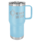 Polar Camel 20 oz. Purple Vacuum Insulated Travel Mug with Slider Lid