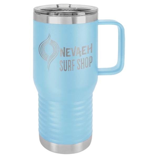 Polar Camel 20 oz. Purple Vacuum Insulated Travel Mug with Slider Lid
