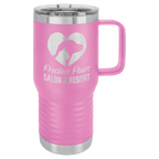 Polar Camel 20 oz. Purple Vacuum Insulated Travel Mug with Slider Lid