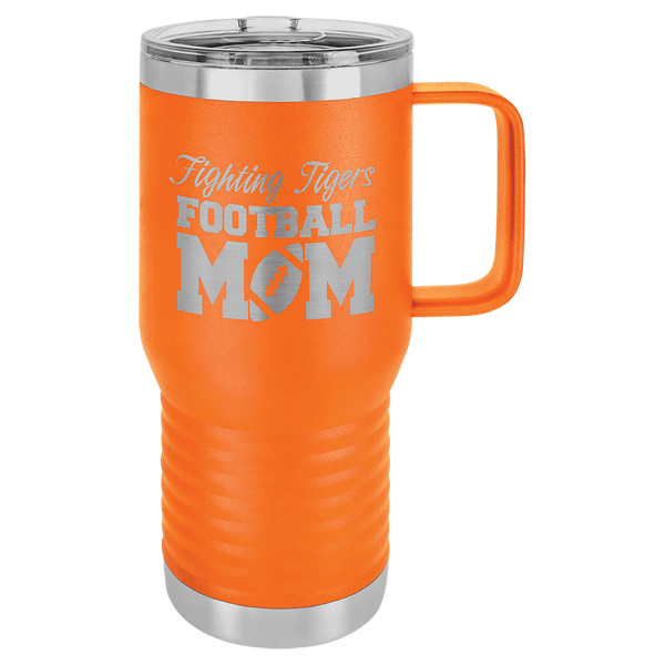 Polar Camel 20 oz. Purple Vacuum Insulated Travel Mug with Slider Lid