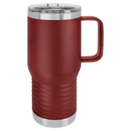 Polar Camel 20 oz. Purple Vacuum Insulated Travel Mug with Slider Lid