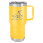 Polar Camel 20 oz. Purple Vacuum Insulated Travel Mug with Slider Lid