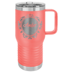 Polar Camel 20 oz. Purple Vacuum Insulated Travel Mug with Slider Lid