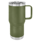 Polar Camel 20 oz. Purple Vacuum Insulated Travel Mug with Slider Lid