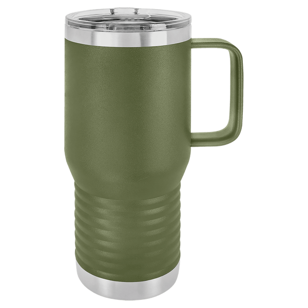 Polar Camel 20 oz. Purple Vacuum Insulated Travel Mug with Slider Lid