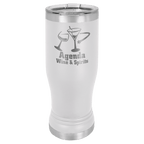 Polar Camel 14 oz. Polar Camel Pilsner w/Clear Lid