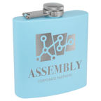 Laser Engraved Flask- Customizable