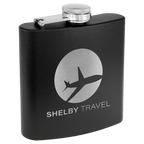 Laser Engraved Flask- Customizable