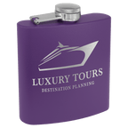 Laser Engraved Flask- Customizable