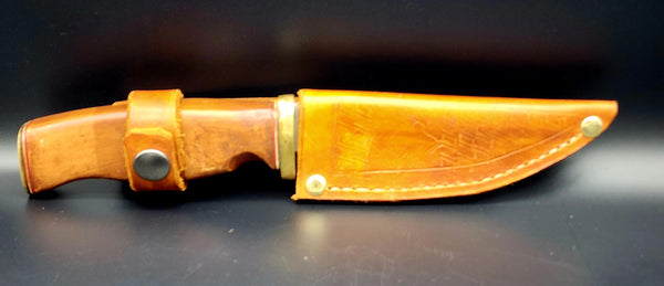 Hand Forged Knife and Sheath