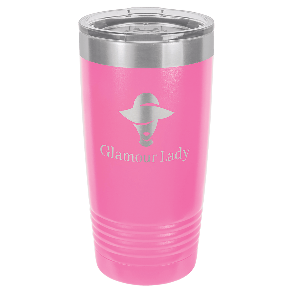 Polar Camel 20 oz. Ringneck Vacuum Insulated Tumbler w/Clear Lid