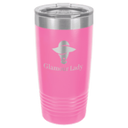 Polar Camel 20 oz. Ringneck Vacuum Insulated Tumbler w/Clear Lid