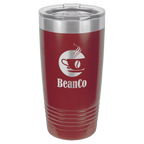 Polar Camel 20 oz. Ringneck Vacuum Insulated Tumbler w/Clear Lid