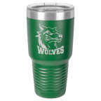 Polar Camel 30 oz. Ringneck Vacuum Insulated Tumbler w/Clear Lid
