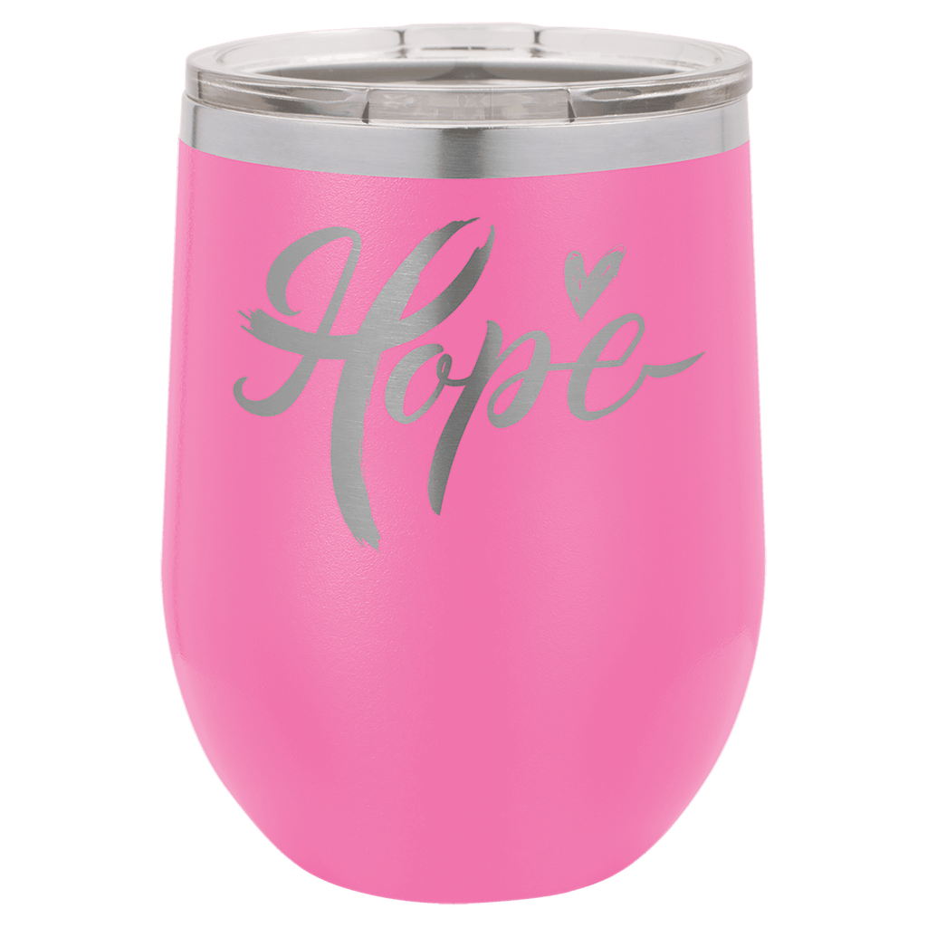 Polar Camel 12 oz. Vacuum Insulated Stemless Wine Tumbler w/Lid