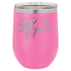 Polar Camel 12 oz. Vacuum Insulated Stemless Wine Tumbler w/Lid