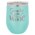 Polar Camel 12 oz. Vacuum Insulated Stemless Wine Tumbler w/Lid