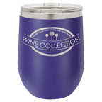 Polar Camel 12 oz. Vacuum Insulated Stemless Wine Tumbler w/Lid