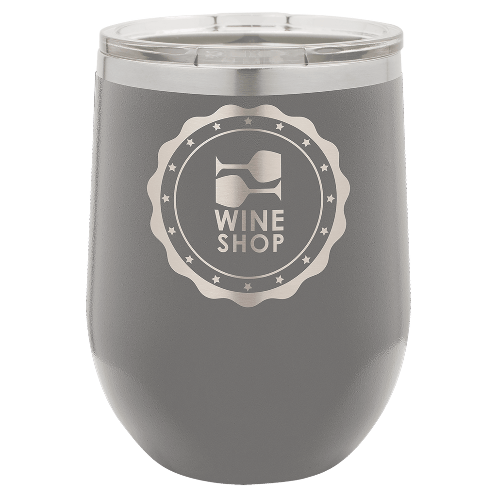 Polar Camel 12 oz. Vacuum Insulated Stemless Wine Tumbler w/Lid