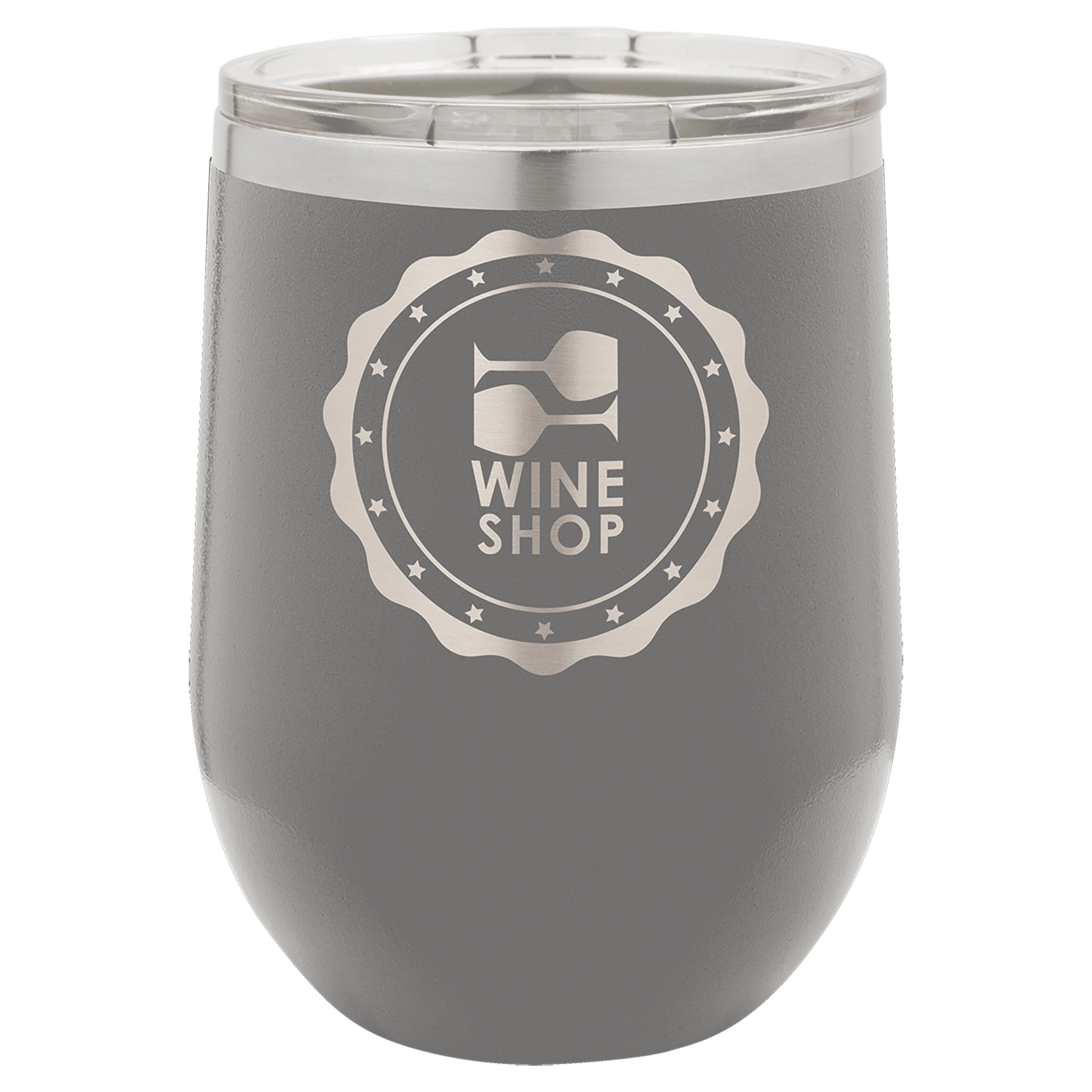 Polar Camel 12 oz. Vacuum Insulated Stemless Wine Tumbler w/Lid