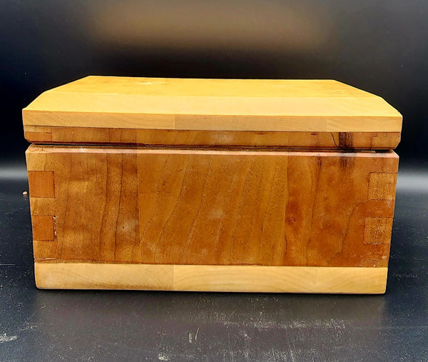 Maple and Cherry Keepsake Box